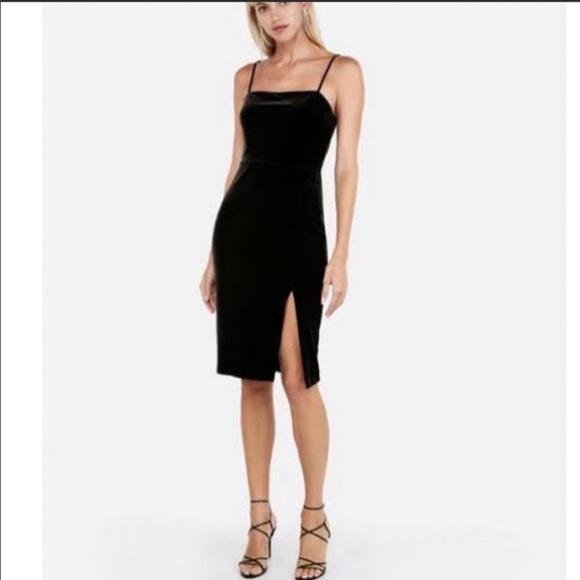 Express Dresses & Skirts - 🆕 Express Velvet Slip Dress